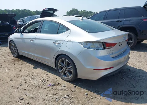 2017 Hyundai Elantra Limited from USA, damaged, VIN 5NPD84LF6HH060784